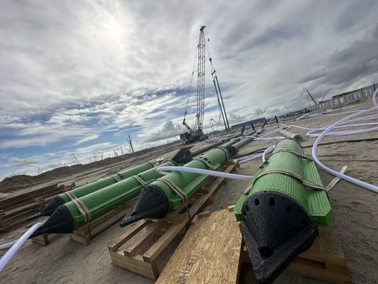 acheter Pile Driver Vibro Compaction Ground Amélioration Pile Vibroflotation 180kw pour sol mou online manufacture