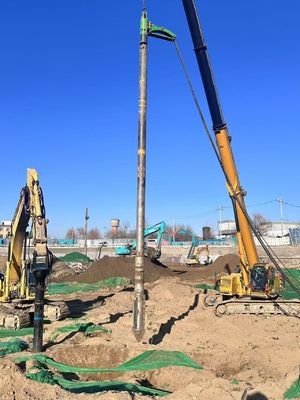 acheter Vibroflot hydraulique équipement de condensation Vibro avec 600-800 mm de diamètre et une forte capacité de pénétration pour les excavatrices online manufacture