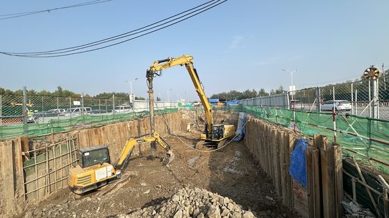 acheter Hydraulic Vibroflot with 150Kw Power and High Compaction Efficiency for Soil Improvement ISO 9001 Certified online manufacture