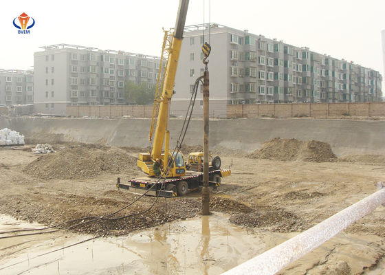 Amélioration du sol Vibro Compaction Piling Machine 426 mm de diamètre extérieur