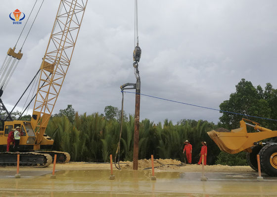 Puissante machine à pilonner à Vibroflot