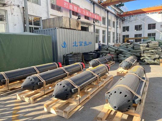 Amélioration du sol de traitement de base de machine d'empilage de tassement du vibro 130kw de Bvem 426mm
