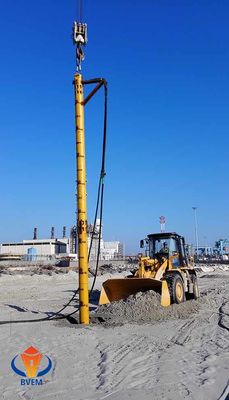 Machine à pilonner le sable à haute efficacité Vibroflot Drive pour le pilonnement du sable dans les grands espaces