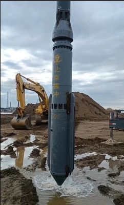 Méthode électrique de vibroplottaison de 75 kW Colonne de pierre Vibro sol composite Bvem