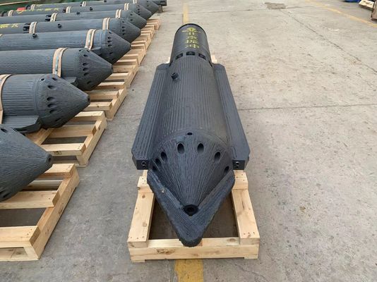 Équipement de technique de flottaison de vibro entrepreneurs d'empilage de vibro de 130 kilowatts 377mm pour l'amélioration douce de couche de sol