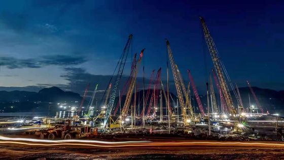 Équipement de vibroplôtation de 75 kW 426 mm pour le traitement des fondations des piles Vibro