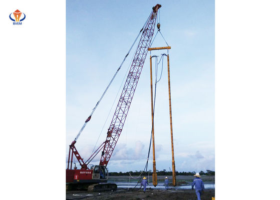 Construction industrielle Vibro Flotation Vibro remplacement des colonnes de pierre Amélioration du sol