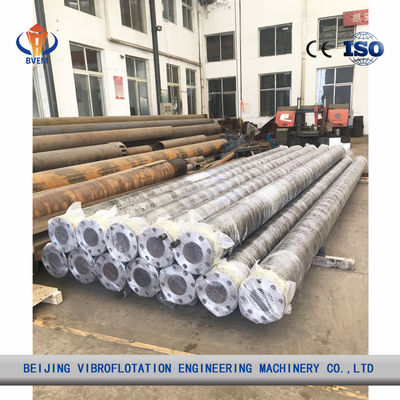 Accessoires Vibroflot en acier Tubo d'extension 5000 mm Longueur 22 mm Épaisseur