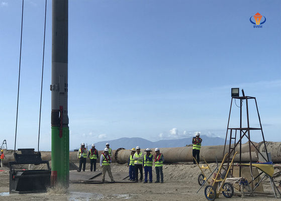 Vibroflot de haute performance de refroidissement par eau de circulation pour la pile de pierre de vibroflotation