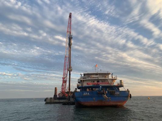 Construction de Vibroflot pour le bassin portuaire de 200000 tonnes