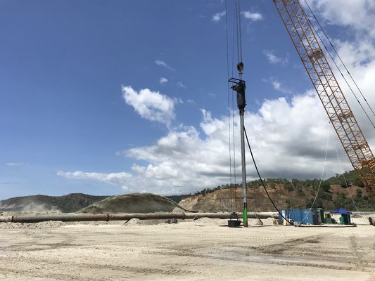 Crane Type Double Bins Bfs Vibroflotation 180kw a travaillé la profondeur 24m de pile