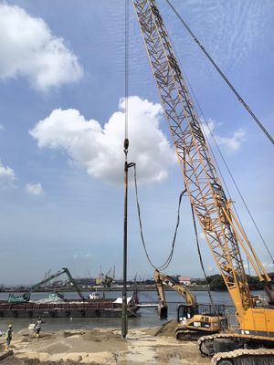 426 mm de diamètre extérieur Vibroflot de haute puissance avec une force centrifuge de 280 KN