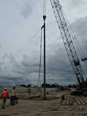 Outil de remplacement vibro pour diamètres de pieux de 800-1200 mm avec diamètre extérieur de 426 mm