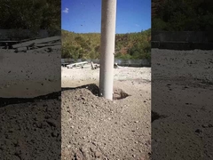 Crane Type Double Bins Bfs Vibroflotation 180kw a travaillé la profondeur 24m de pile