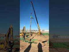 Amélioration du sol Construction Vibroflot hydraulique 350 mm Diamètre 0-3200 tr/min