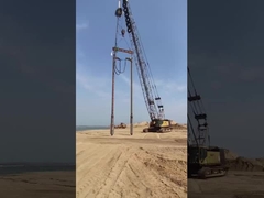 Vibroflot de sable à haut rendement Machinerie lourde Vibroflotation Compaction des sols sans cohésion