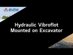 Équipement de compactage par vibroflottation hydraulique : Efficacité de compactage élevée atteinte