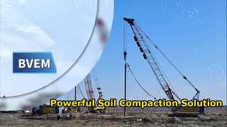 Compactage du sol Vibroflot à alimentation inférieure BVEM BJVE 400-180