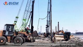 Puissance de compactage par vibroflottation BJV150E 426